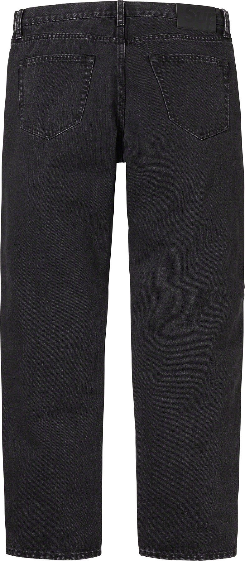 Stone Washed Black Slim Jean view 3